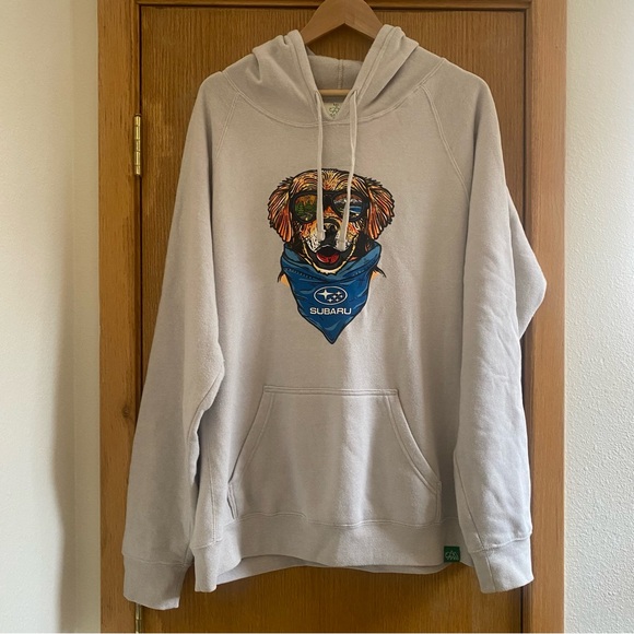 Subaru Wild Tribute Dog Hoodie - Unisex XXL - Picture 2 of 16